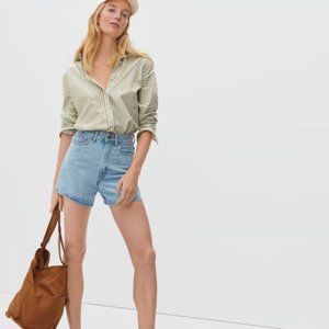 NWT everlane a line denim short 26